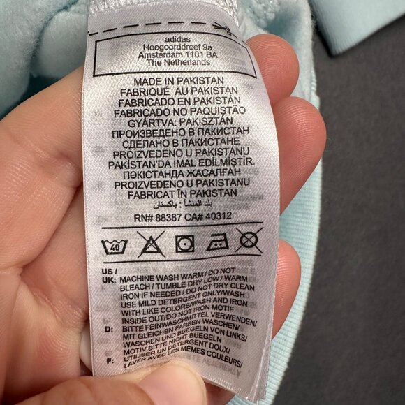 Adidas Womens X-Large XL Mint Green All Season Long Sleeve Crew Sweatshirt NWT - Picture 8 of 12